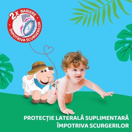 Scutece chiloțel Extra Large Plus, mărimea 7, 17+ kg, 50 buc