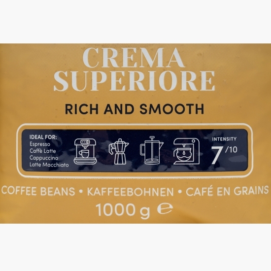 Crema Superiore 1000g, cafea boabe