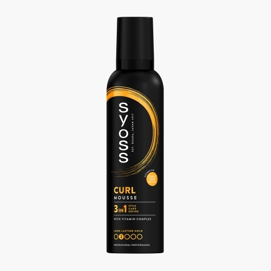 Spumă pentru păr Curl Control 2, 200 ml