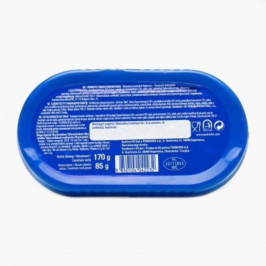 File de hering în sos de roșii 170g
