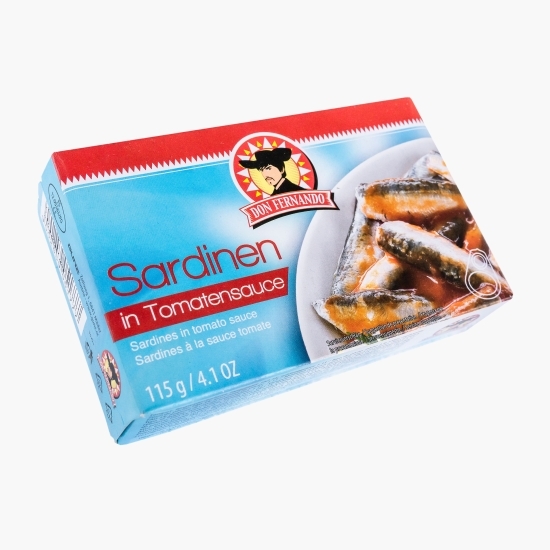 Sardine în sos de roșii 115g