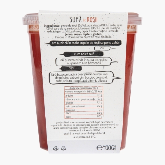 Supă fresh de roșii 400g