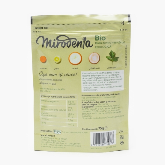 Bază pentru mâncăruri eco 75g