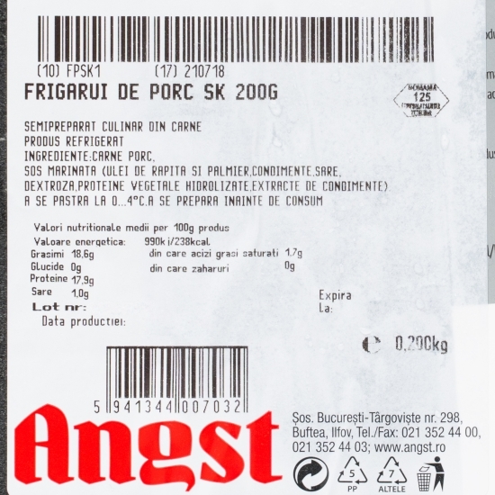Frigărui de porc 200g