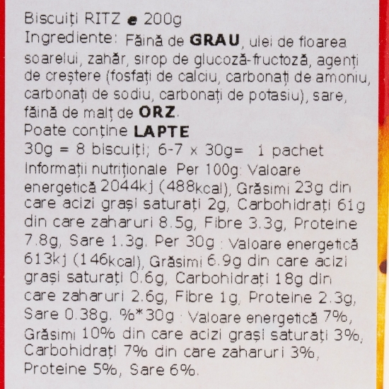Biscuiți sărați Crackers Original 200g