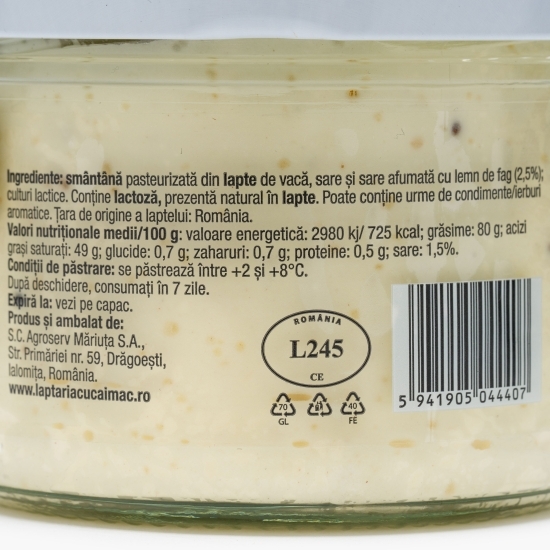 Untul cel cu sare, 80% grăsime, 150g