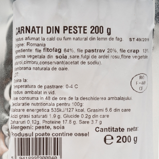 Cârnați din pește 200g