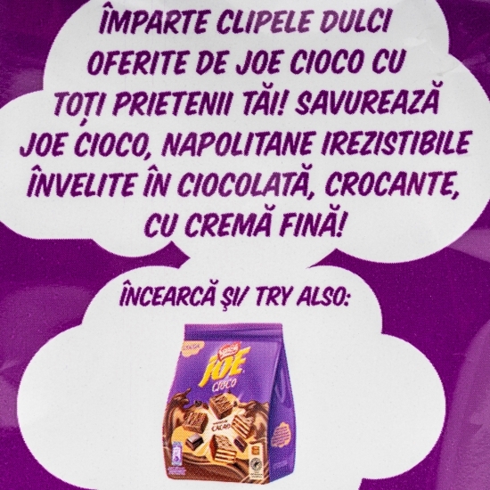 Napolitane cu cremă de lapte și glazură de ciocolată 160g