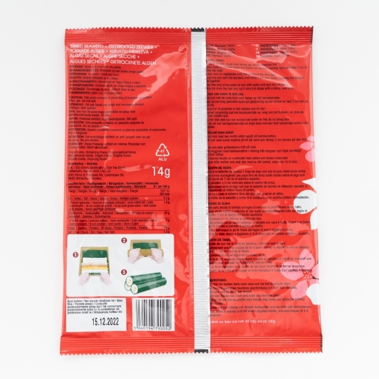 Alge de mare Sushi Nori 14g