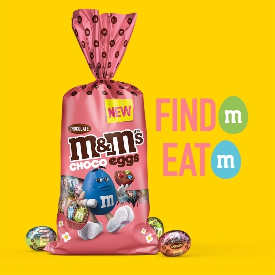 M&M'S - Ouă de ciocolată pungă Paște, Choco eggs, 200g