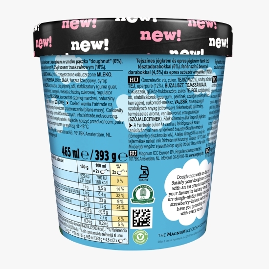 Înghețată Strawberry Doughnut-eee 465ml (393g)
