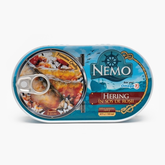 Hering în sos de roșii 170g