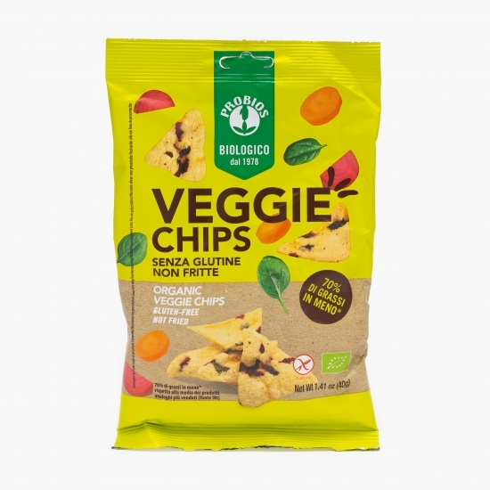 Chipsuri de cartofi eco cu legume 40g