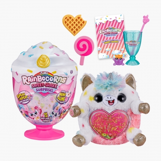 Jucărie Shake cu surprize - Unicornul curcubeu 3+ ani