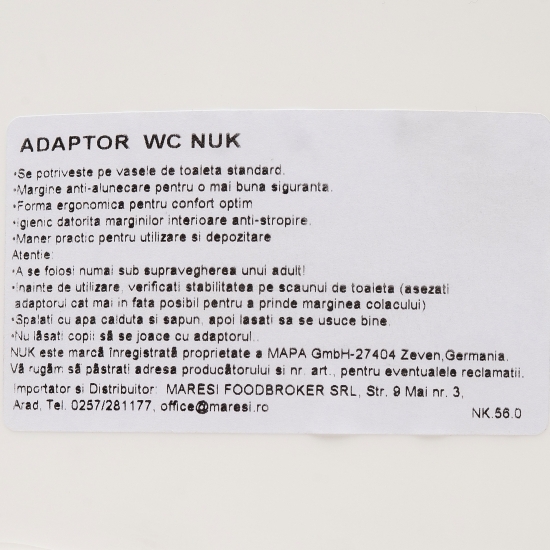 Reductor wc, +10 luni