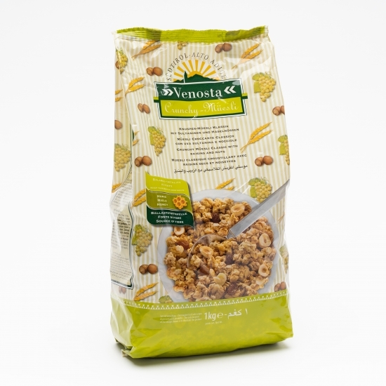Musli crunchy de stafide și alune 1kg