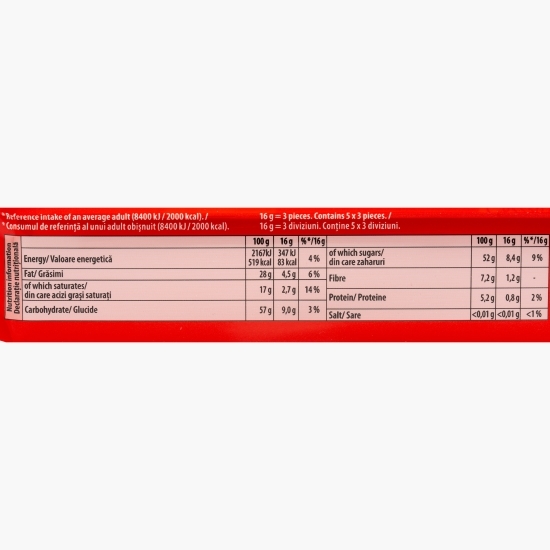 Ciocolată amăruie 80g