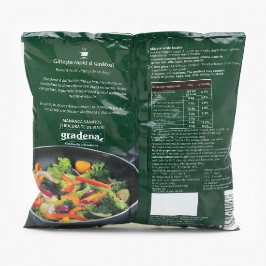 Mazăre verde 400g