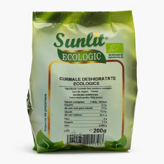 Curmale deshidratate ecologice 200g