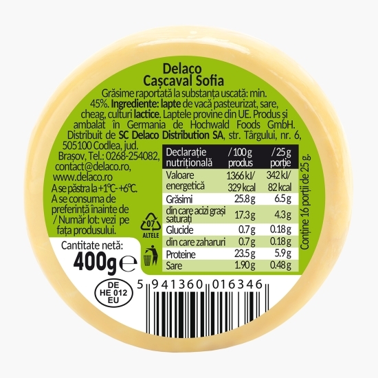 Cașcaval Sofia 400g