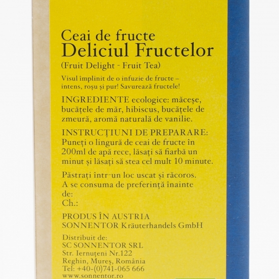 Ceai eco „Deliciul fructelor” 100g