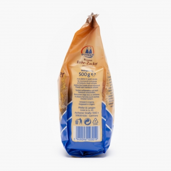Zahăr brun din trestie de zahăr 500g