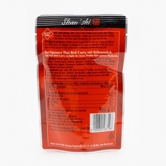Sos Thai Red Curry cu cocos 120g
