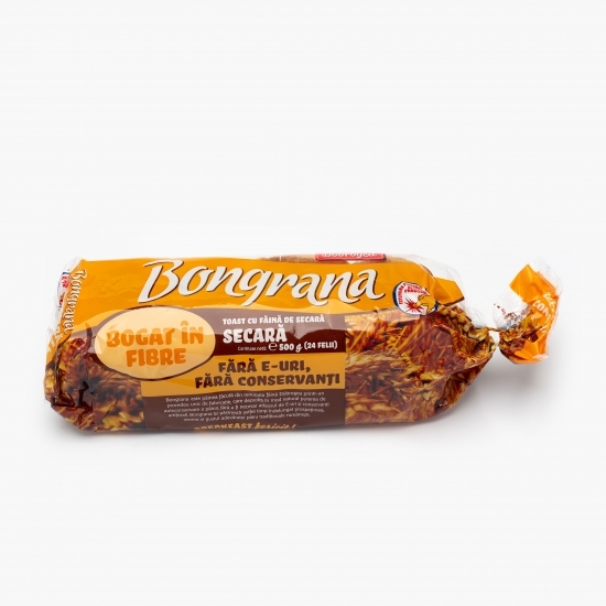 Toast cu făină de secară 500g