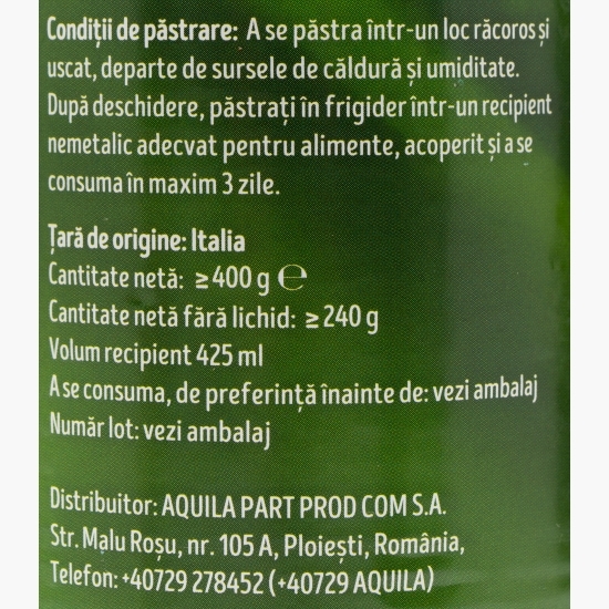 Roșii decojite cuburi 425ml