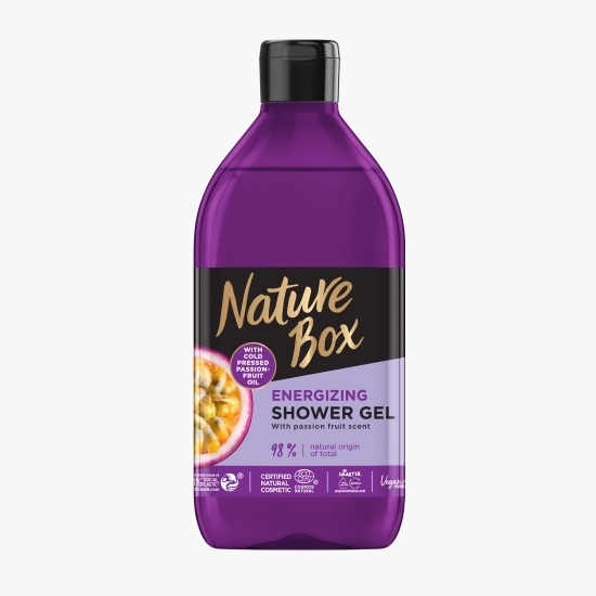 Gel de duș bio cu ulei fructul pasiunii 385ml