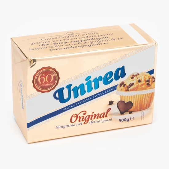 Margarină Original trei sferturi grasă, 60% grăsime 500g