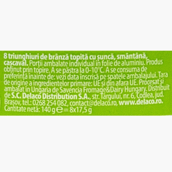 Mix brânză topită triunghiuri 140g