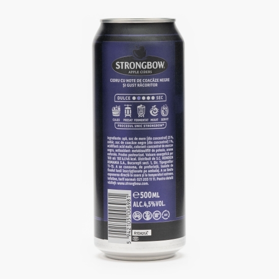 Cidru coacăze negre doză 0.5l