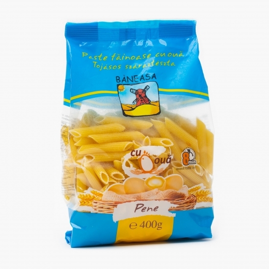 Paste făinoase cu ouă - pene 400g