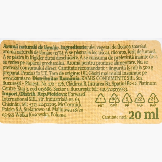 Esență naturală de lămâie 20ml