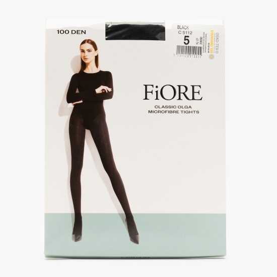 Ciorap microfibră Olga 100 den Black 5
