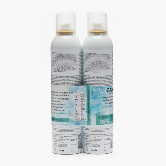 Apă termală bio 250 ml 1+1 cadou