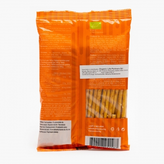 Sticksuri ecologice din făină de grâu 60g