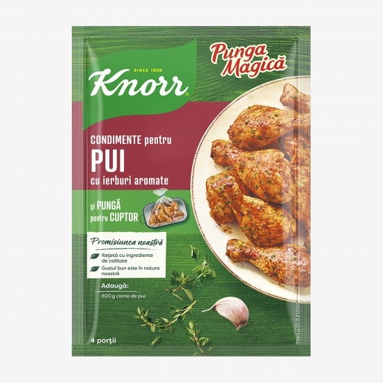 Condimente pui cu ierburi aromate Punga Magică 25g
