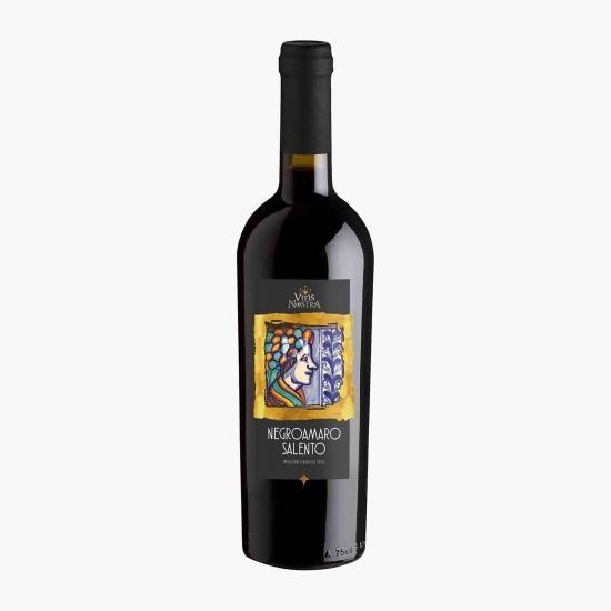 Vin roșu sec Negroamaro Salento, 13%, 0.75l
