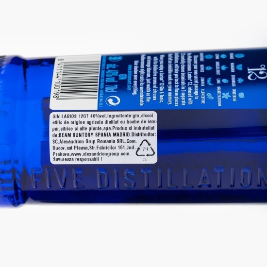 Gin Premium Meditarranea 12* 40% alc. 0.7l