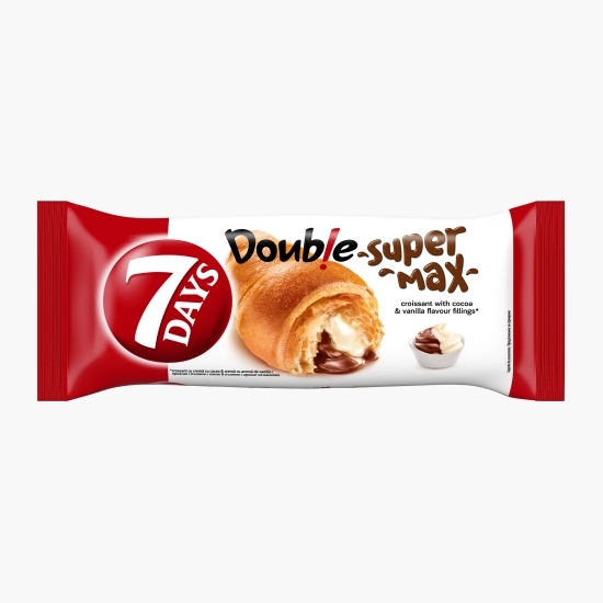 Croissant cu umplutură de cacao & vanilie Double Super Max 110g