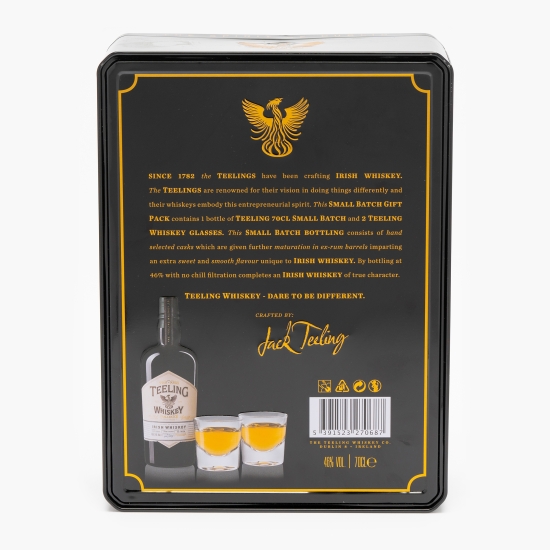 Blended Whiskey, 46%, Ireland, 0.7l + 2 pahare