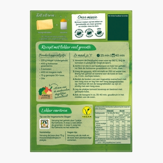 Kit Lasagne Bolognese 192g