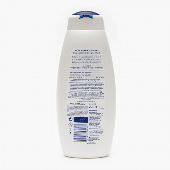 Gel de duș & spumă Orhidee & Cașmir 0.75l