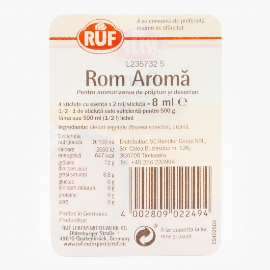 Esență rom 4x2ml