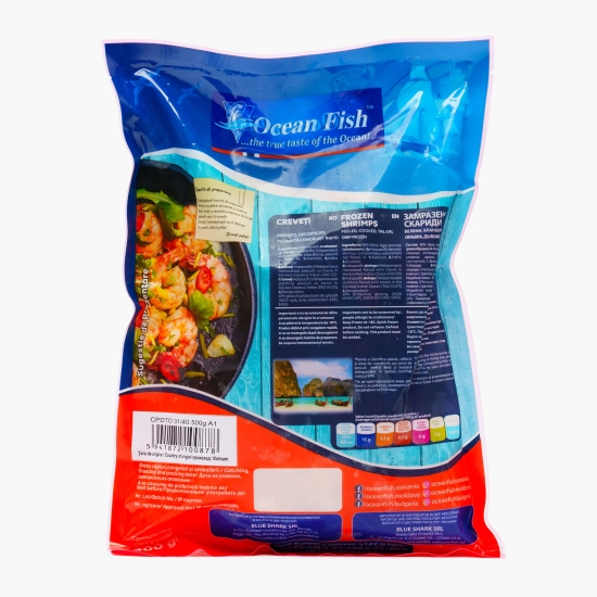 Creveți decorticați prefierți 31/40 500g