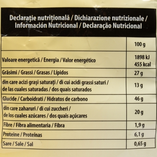 Mini croissante cu cremă de cacao și vanilie Double, 185g