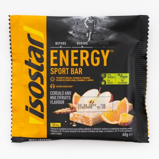 Batoane energizante multifructe 3x20g