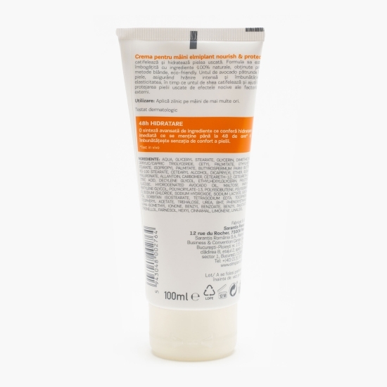 Cremă de mâini Nourish&Protect, avocado și unt de shea, 100ml